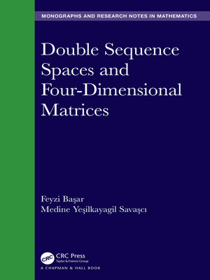 cover image of Double Sequence Spaces and Four-Dimensional Matrices